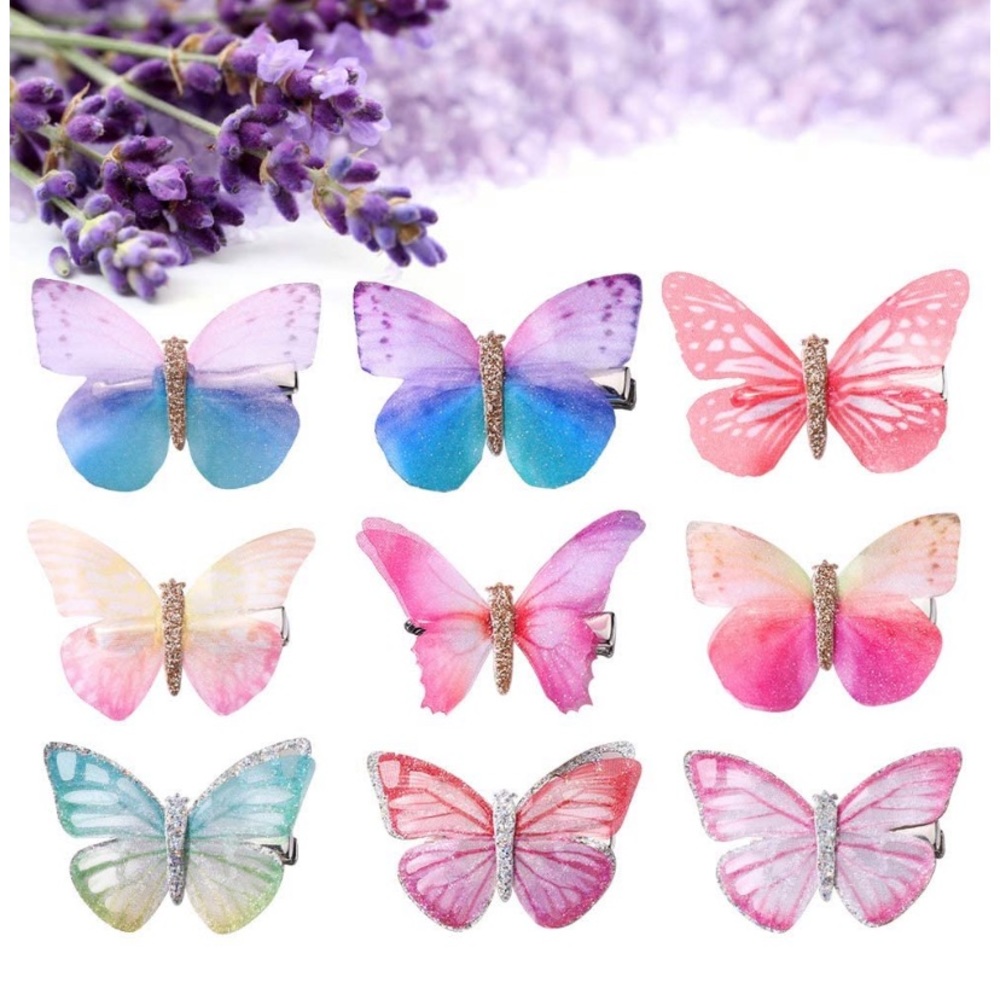 Butterfly Hair Clips! - Picture 6 of 7